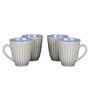 Mitchell 300ml Grey (Set of 4) Ceramic Coffee Mug
