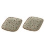 Ceramic Rectangle Serving Trays Set of 2