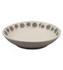 Decal Flower 500ml Ceramic Serving Bowl