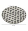 Decal Floral (Set of 4) Ceramic Dinner Plate