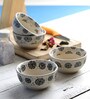250 ML Stoneware Serving Bowls Set of 4