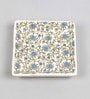 Multicolor Set of 2 Stoneware Square Appetizer  Platters 