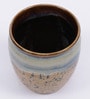 Dual Tone 250ml Brown & Grey Ceramic (Set of 6) Tea Khullad