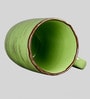 Dual Tone 300ml Green Ceramic (Set of 4) Coffee Mug
