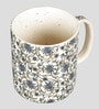Lullaby 300ml White & Blue Ceramic (Set of 2) Coffee Mug