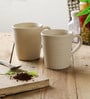Basic 300ml White Ceramic (Set of 2) Coffee Mug