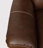 Miami Leather 1 Seater Manual Recliner In Brown Colour