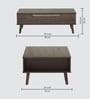Miami American Lift Top Coffee Table in Brown Colour