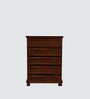 Miami Chest Of Drawers In Brown Finish