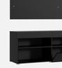Miami TV Unit For TV's Upto 65 inches In Black Color