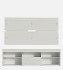 Miami TV Unit For TV's Upto 65 inches In White Color