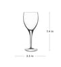 Luigi Bormioli Collection Transparent 340Ml Glass (Set Of 6) Wine Glasses