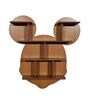 Mickey Mouse Attractive MDF Wood Wall Shelf