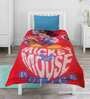 Mickey Mouse Themed Comforter with Pillow & Bedsheet