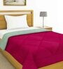 Pink Microfiber 180 AC Room Single Bed Comforter