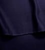 Blue Solid 220 TC Microfiber Queen Sized Bed Sheets with 2 Pillow Covers