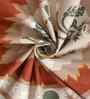 Microfiber Damask Double Bedsheet with 2 Pillow Covers