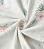 Microfiber Damask Fitted Bedsheet with 2 Pillow Covers
