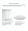 Microfiber Filled Polyester 12 x 12 Inch Cushion Inserts (Set of 2)