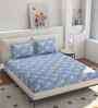 Microfiber Floral Double Bedsheet with 2 Pillow Covers