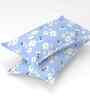 Microfiber Floral Fitted Bedsheet with 2 Pillow Covers