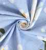 Microfiber Floral Fitted Bedsheet with 2 Pillow Covers