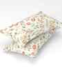 Microfiber Floral King Bedsheet with 2 Pillow Covers
