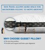 Peeko Microfiber 27 x 16 Inch Pillow