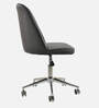 Micros Leatherette Guest Chair In Grey Colour