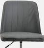Micros Leatherette Guest Chair In Grey Colour