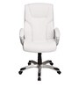 Charles Mid Back Executive Chair In White Colour