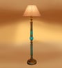 Printed Mid Century Modern Floor Lamp