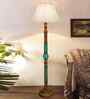 KnifePleated Mid Century Modern Floor Lamp