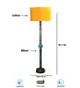 Yellow Mid Century Modern Floor Lamp