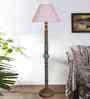 Printed Mid Century Modern Floor Lamp