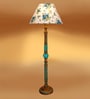 Printed Mid Century Modern Floor Lamp