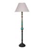 Grey Mid Century Modern Floor Lamp