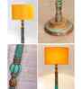 Yellow Mid Century Modern Floor Lamp