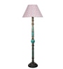 Printed Mid Century Modern Floor Lamp