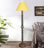 Yellow Mid Century Modern Floor Lamp