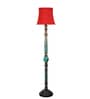 Red Mid Century Modern Floor Lamp