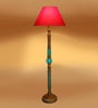 Red Mid Century Modern Floor Lamp