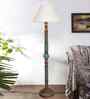 White Mid Century Modern Floor Lamp