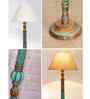 White Mid Century Modern Floor Lamp