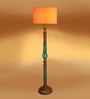 Orange Mid Century Modern Floor Lamp