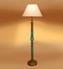 White Mid Century Modern Floor Lamp