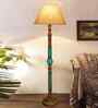 White Mid Century Modern Floor Lamp