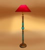 Red Mid Century Modern Floor Lamp