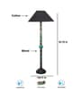 Black Mid Century Modern Floor Lamp