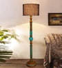 Blue Mid Century Modern Floor Lamp